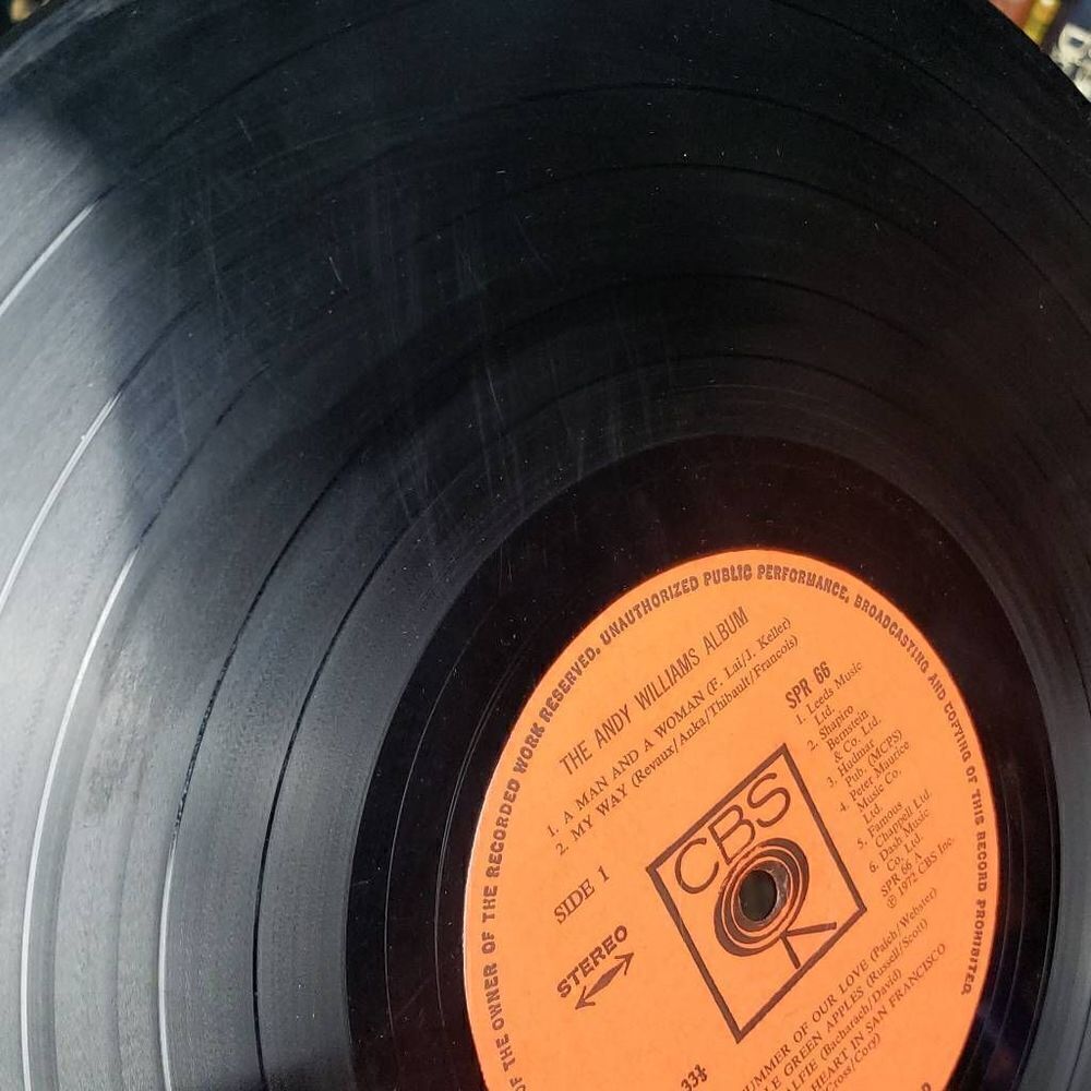 Andy Williams Vinyl Record - Picture 14 of 14